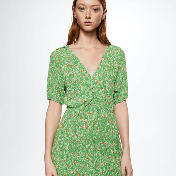 Floral print dress