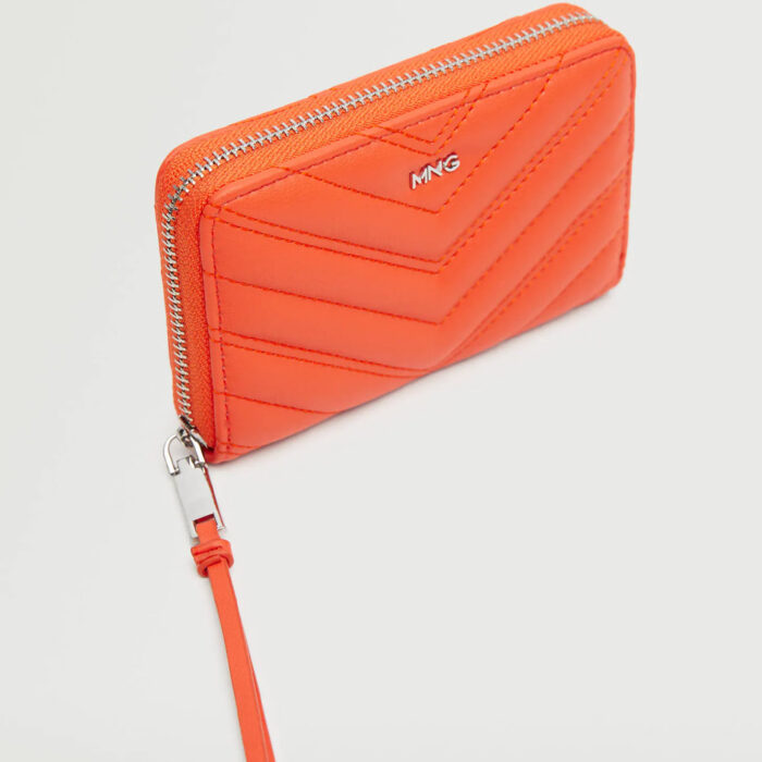 Padded logo wallet