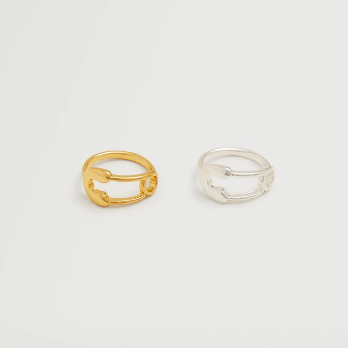 Asymmetric rings set